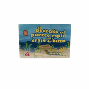 El Pececito Y El Puerco Espín Con Traje De Buzo